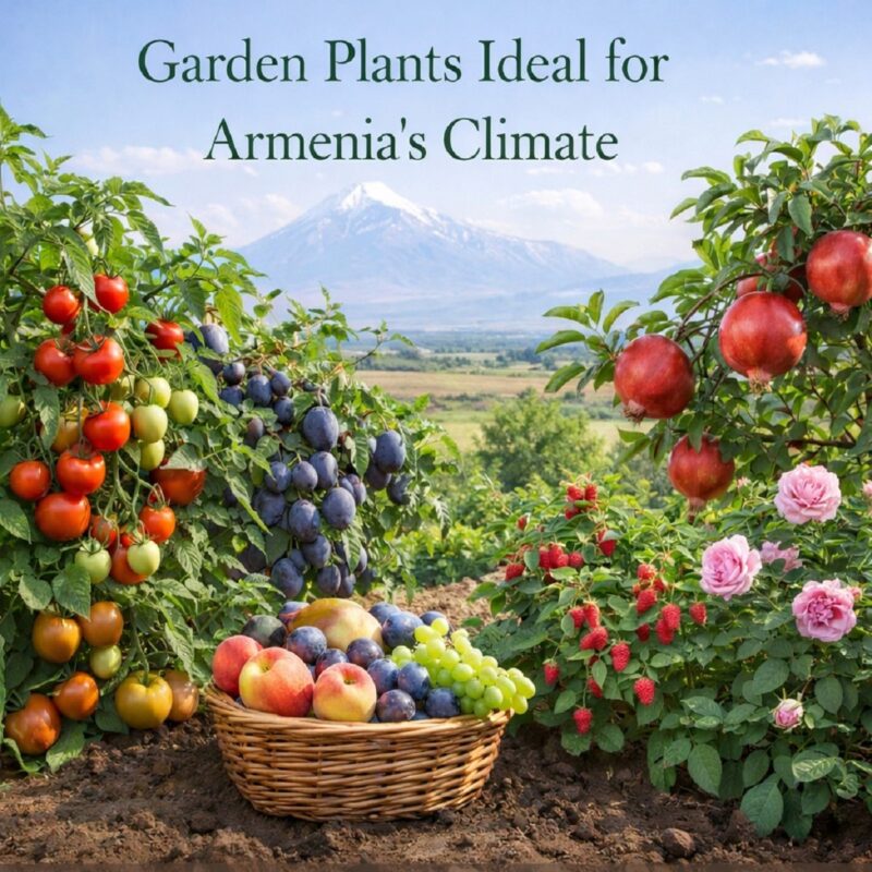 Садовые растения, подходящие для армянского климата